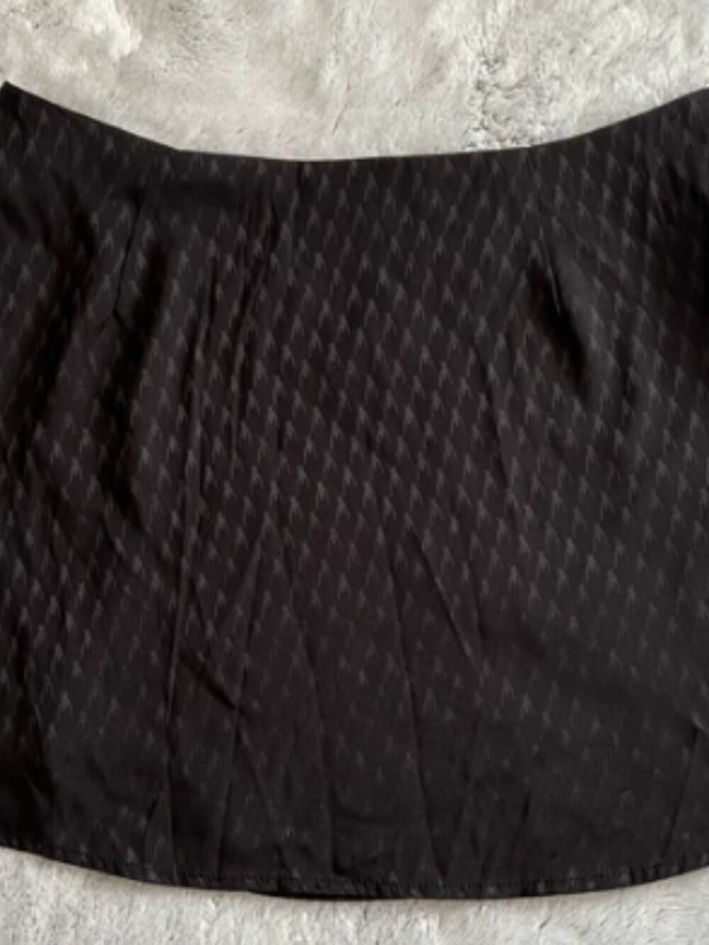Forever 21 Black Dark Pattern Short Skirt